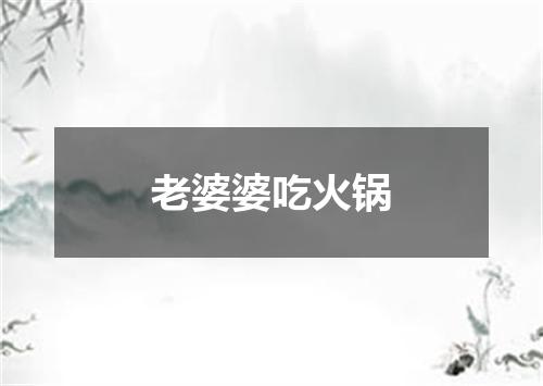 老婆婆吃火锅