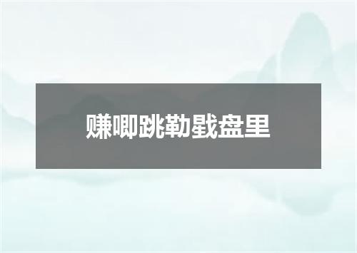 赚唧跳勒戥盘里