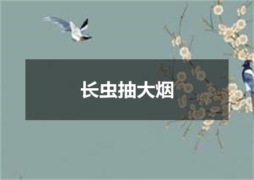 长虫抽大烟