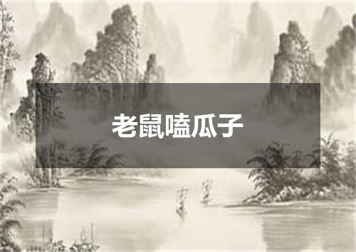 老鼠嗑瓜子