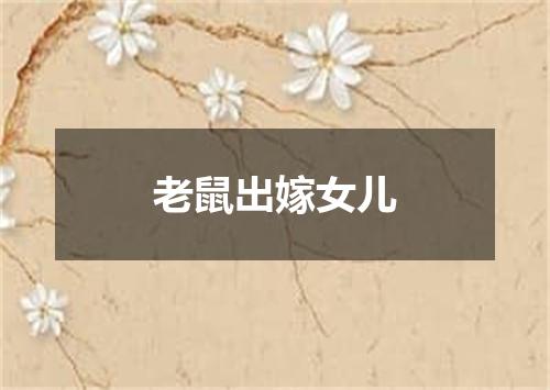 老鼠出嫁女儿