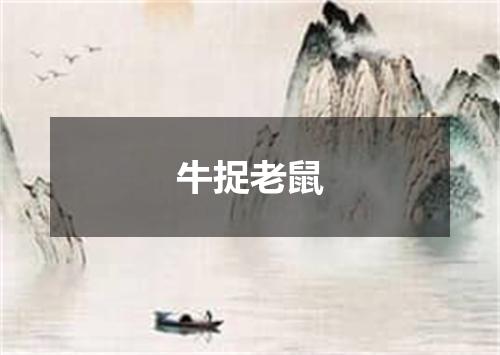 牛捉老鼠