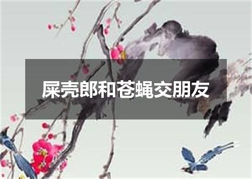 屎壳郎和苍蝇交朋友