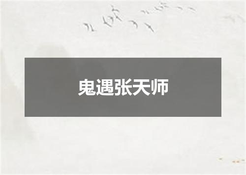 鬼遇张天师
