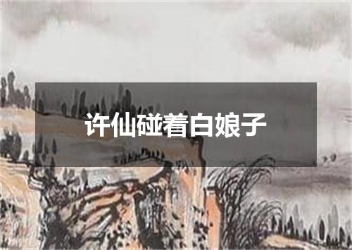 许仙碰着白娘子