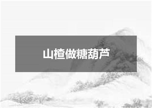山楂做糖葫芦