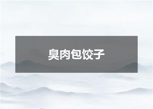 臭肉包饺子
