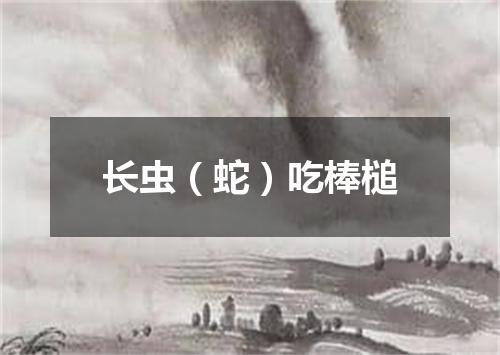 长虫（蛇）吃棒槌