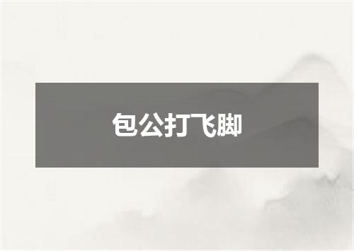 包公打飞脚