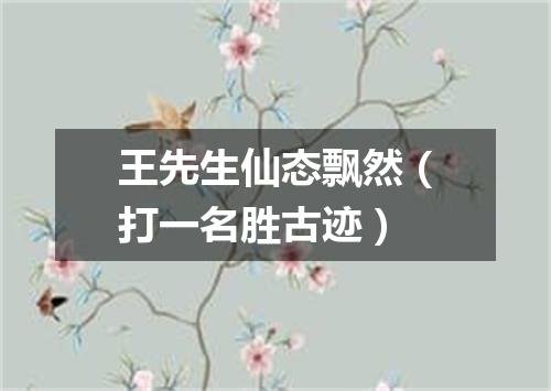 王先生仙态飘然（打一名胜古迹）