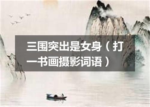 三围突出是女身（打一书画摄影词语）