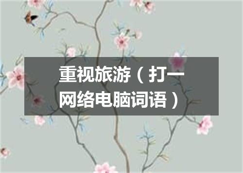 重视旅游（打一网络电脑词语）