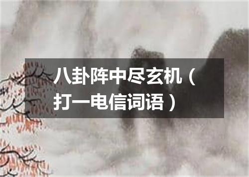 八卦阵中尽玄机（打一电信词语）